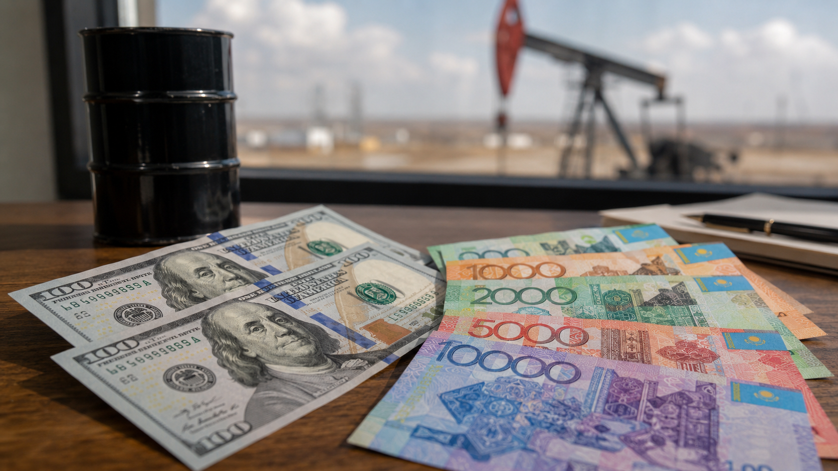 Доллар в Казахстане снова дорожает, хотя нефть остаётся дорогой