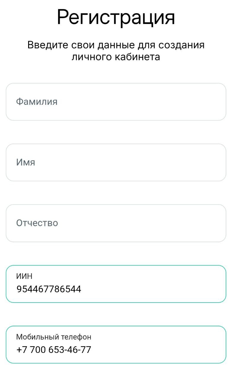 Регистрация личного кабинета Sapa Digital Finance