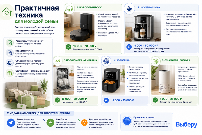 Практичная техника для молодой семьи