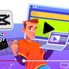 Монтаж коротких видео в CapCut