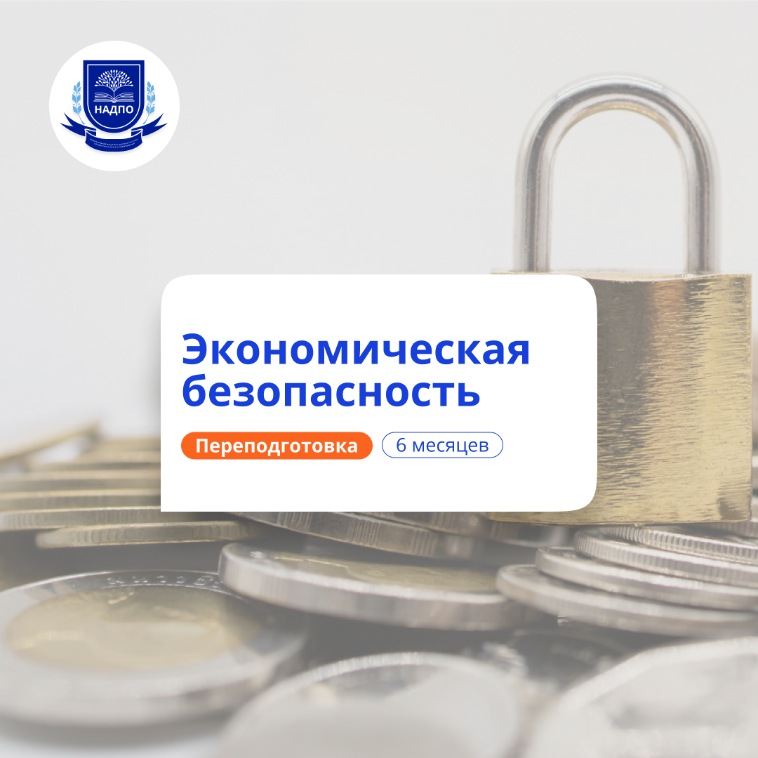 Специалист по экономической безопасности. Переподготовка