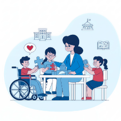 Курс Инклюзивное образование ОВЗ + Удостоверение