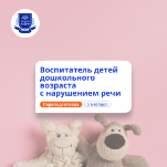 Воспитатель логопедической группы. Переподготовка