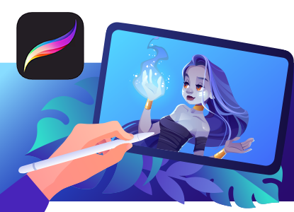 Основы цифрового рисунка в Procreate