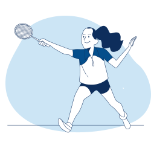 Профессия Тренер по теннису за 3 месяца