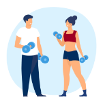 Станьте профессиональным фитнес-тренером за 6 мес.