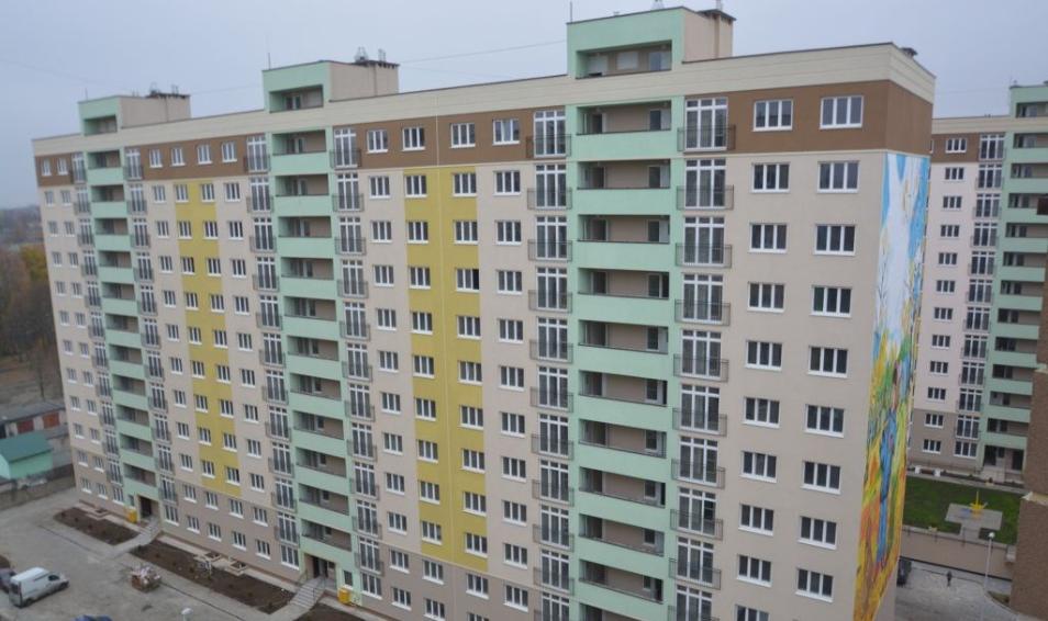Микрорайон на ул. Красная