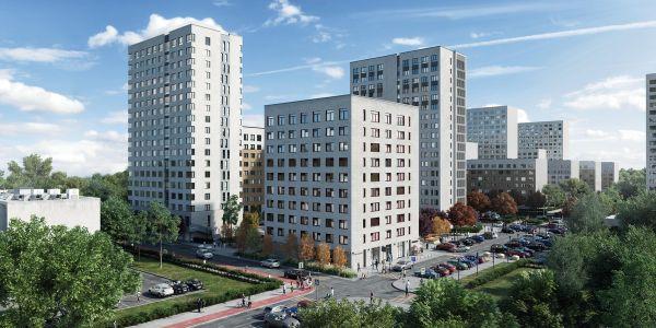 Скандиа. Квартал у реки