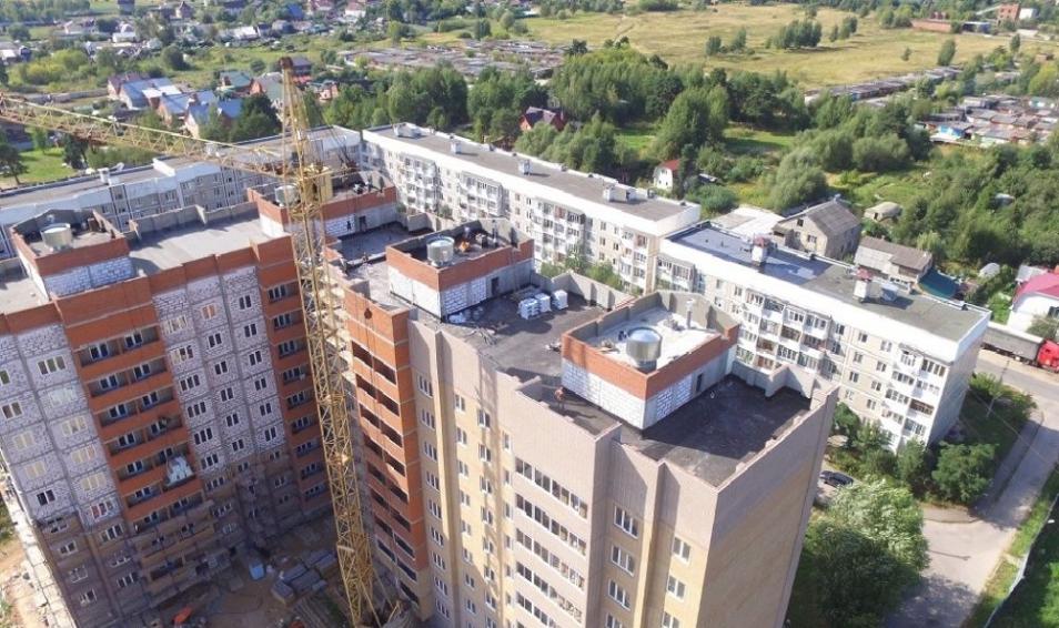 Микрорайон в Большевике