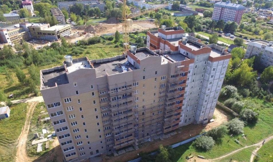 Микрорайон в Большевике