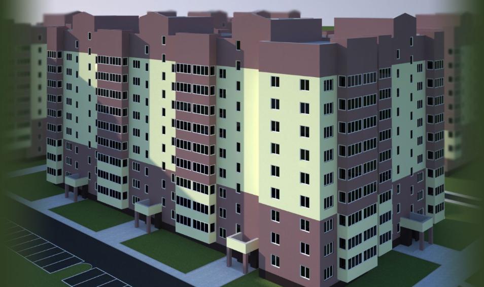 Микрорайон в Большевике