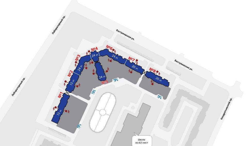 ЖК «Полюстрово Парк» — Санкт-Петербург, Кондратьевский …