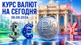 Курс валют на сегодня, пятницу 28 августа 2026 — доллар, евро, юань
