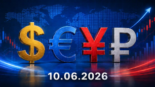 Курс валют на сегодня, 10 июня 2026 года: доллар просел, евро сдал, юань подешевел