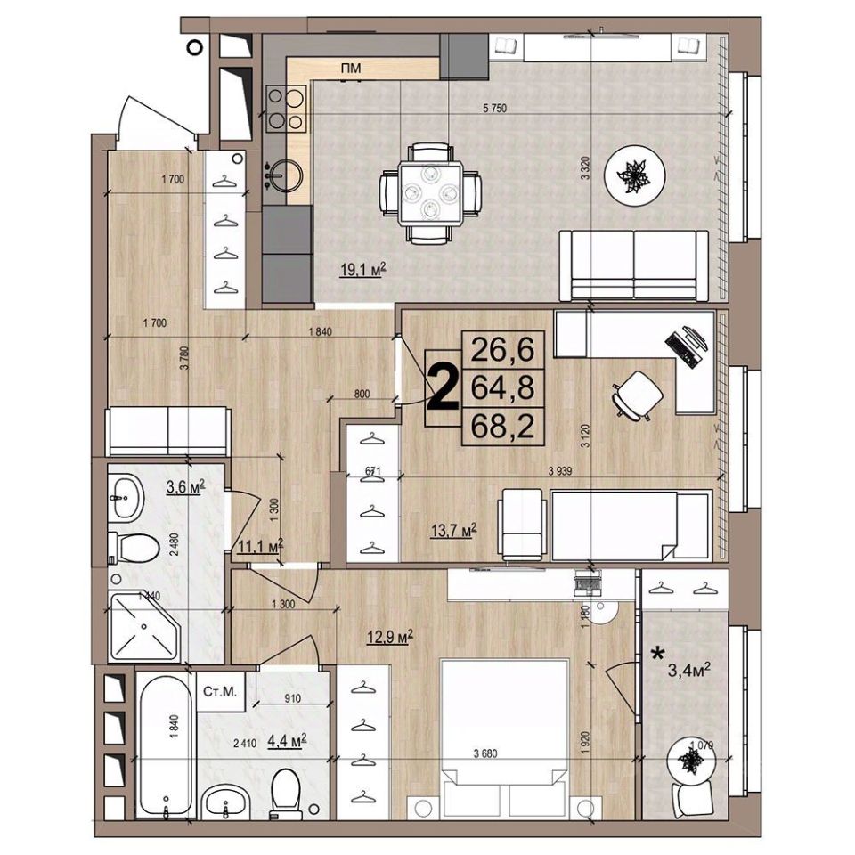 realty stub