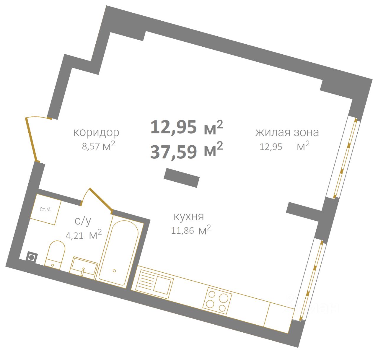realty stub