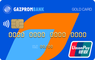 Газпромбанк официальный сайт карта unionpay