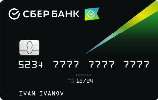 Карточка с индивидуальным дизайном VISA в долларах