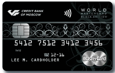 World MasterCard Black Edition