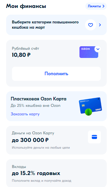 Ozon карта: какой банк выдаёт, как заказать карту, как пользоваться